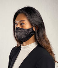 Load image into Gallery viewer, MoleCool Reusable Face Mask by Asian Scientist (Black)