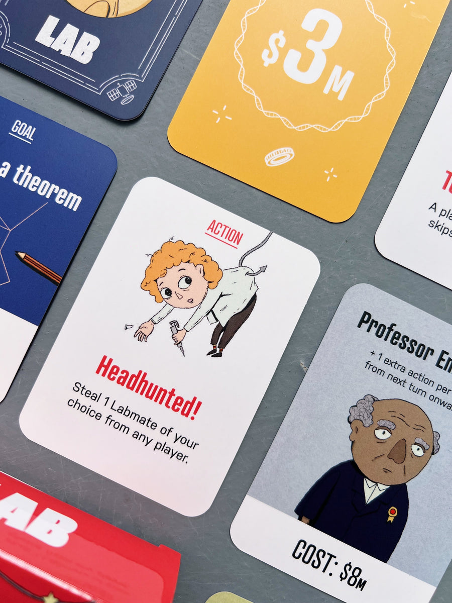 Real Lab Card Mad Lab Card Game – Wildtype Media
